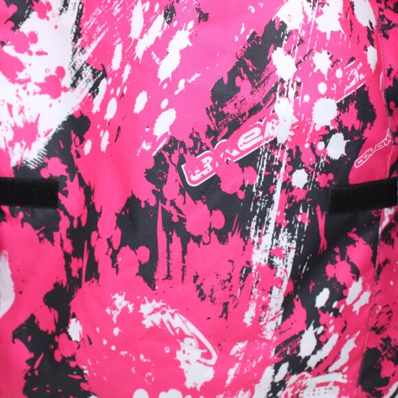 Coldwave Ladies Snowmobile Jacket Pink Black White Splatter Print Size SM - Picture 11 of 15